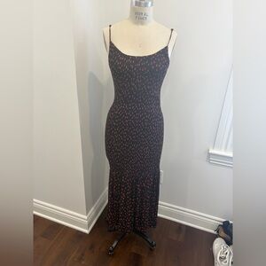 Patrons of Peace Black and Red Maxi Dress